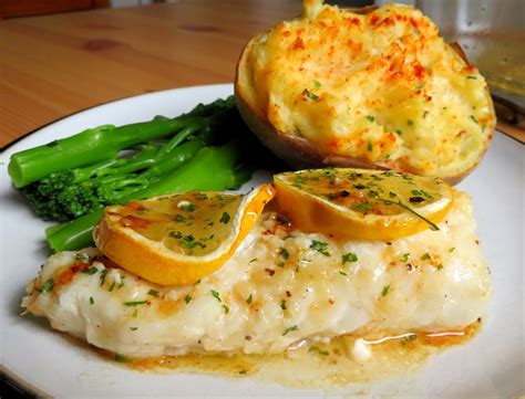 Baked Cod Recipe with Lemon and Garlic .